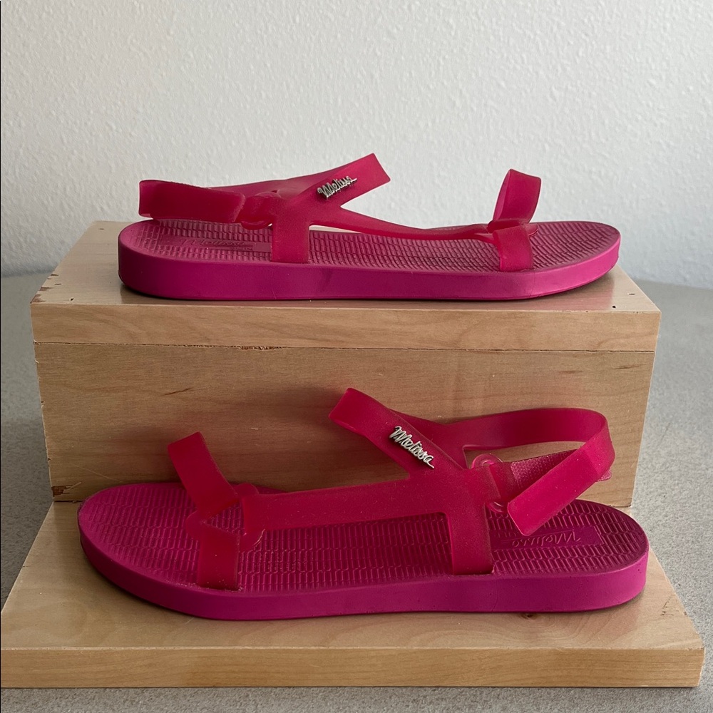 Melissa Pink Teva Sandals